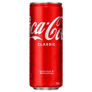 CLASSIC COKE – 250MLS – CANS