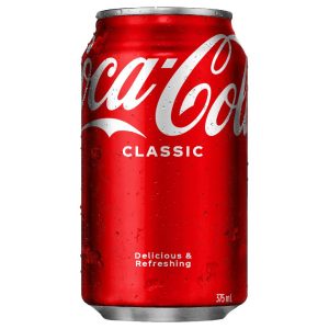 COKE – CLASSIC – CANS – 24PK – 375MLS