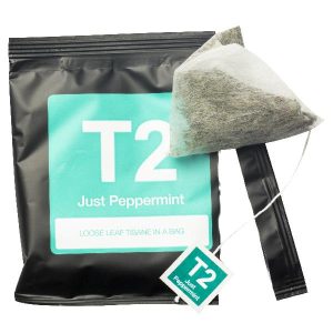 T2 – 100PK FOIL – PEPPERMINT – TEA BAG