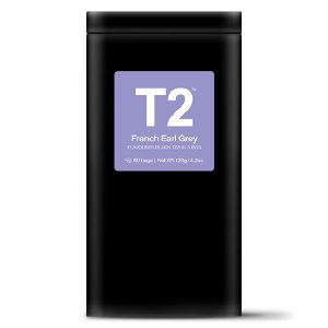 T2 – 60PK TIN – FRENCH EARL GREY – TEA BAG