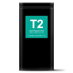 T2 – 60PK TIN – PEPPERMINT – TEA BAG