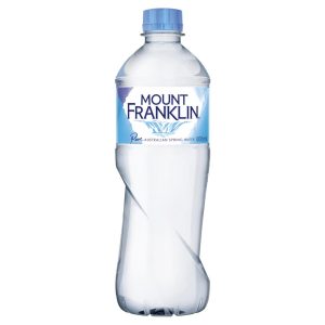 MOUNT FRANKLIN – SPRING WATER – 600MLS – 24PK