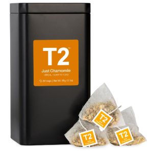 T2 – 60PK TIN – CHAMOMILE – TEA BAG