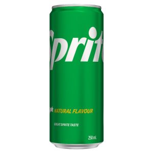 SPRITE – 250MLS – CANS – 24PK