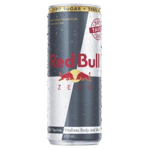 RED BULL – ZERO – 250MLS – SMALL CANS  – 24PK