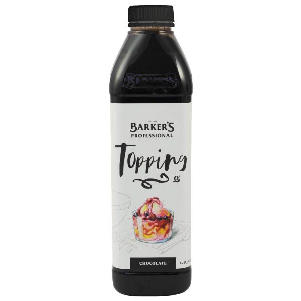 BARKER’S – CHOCOLATE TOPPING – 1.25KGS