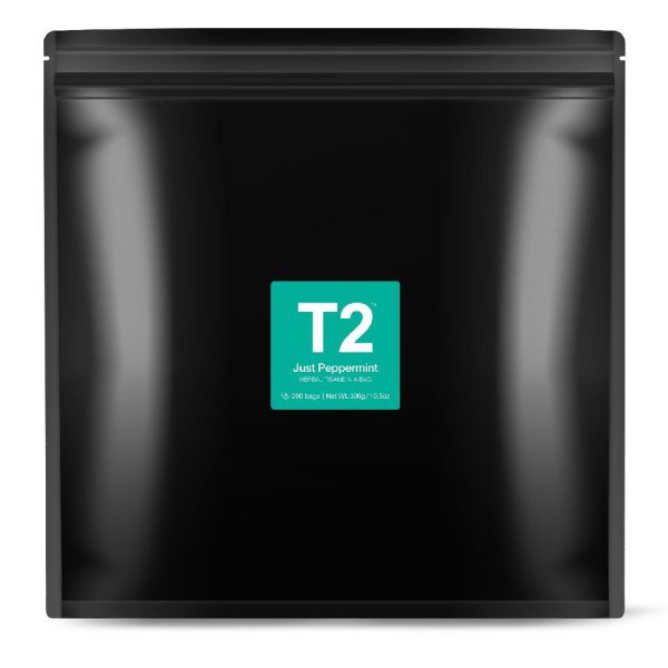 T2 – 200PK FOIL – PEPPERMINT – TEA BAG