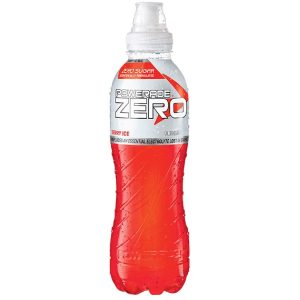 POWERADE – ZERO – RED – BERRY ICE – 600MLS – 12PK