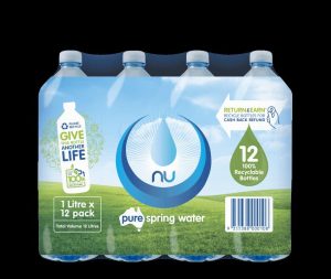 NU PURE – 1LTS – SPRING WATER – 12PK