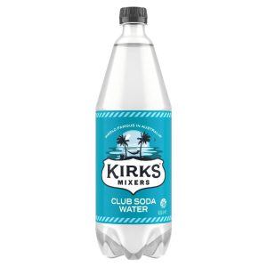 KIRKS – SODA WATER – 1.25LTS – 12PK