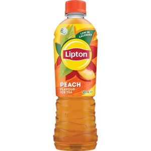 LIPTON – PEACH TEA – 500MLS – 1 X 24 PACK