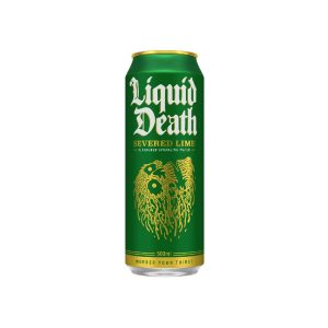 LIQUID DEATH – LIME SPARKLING WATER – 12PK – 500MLS CAN