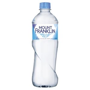 MOUNT FRANKLIN – 600MLS – SPRING WATER – 24PK