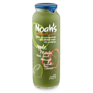 NOAHS – GREEN SMOOTHIE – PEACH, KIWI – 260MLS – 12PK