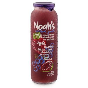 NOAHS – RED SMOOTHIE – BLACKCURRENT, STRAWBERRY – 260MLS – 12PK