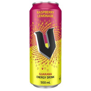 V – 500MLS – RASPBERRY LEMONADE – CAN – 12PK