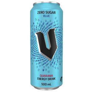 V – 500MLS – BLUE – ZERO SUGAR – CAN – 12PK