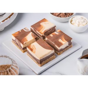 CHOC VANILLA – CHEESECAKE – SLICE – 15PK – 143G