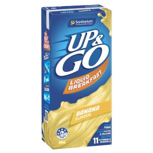 UP & GO – 350MLS – BANANA – BREAKFAST – 12PK