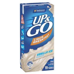 UP & GO – 350MLS – VANILLA – BREAKFAST – 12PK