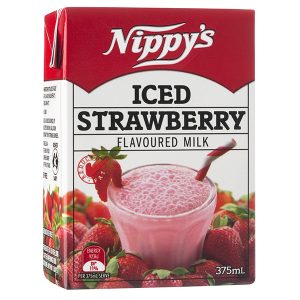 NIPPY’S MILK – STRAWBERRY – 375MLS – 24PK