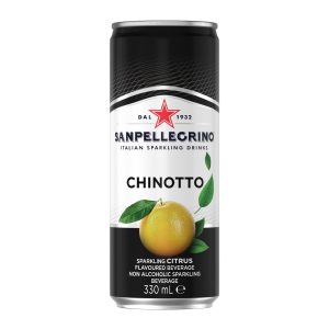 SAN PELLEGRINO – CANS – CHINOTTO – 330MLS – 24PK