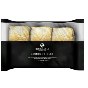 BOSCASTLE – PARTY ROLLS – GOURMET BEEF – 55G – 4X12PK