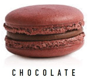 MACARONS – CHOCOLATE – 18GM/45-55MM – 20PK