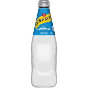 SCHWEPPES – GLASS – LEMONADE – 300MLS – 24PK