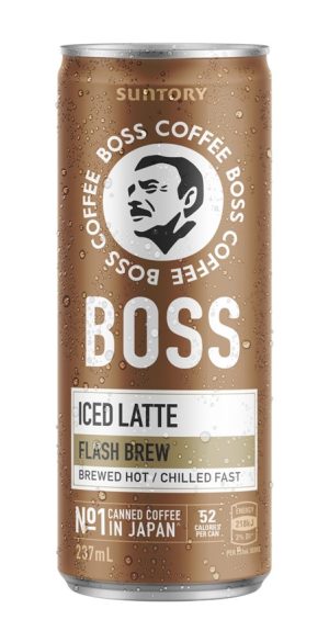 BOSS COFFEE – ICED LATTE – 237MLS CANS – 12PK