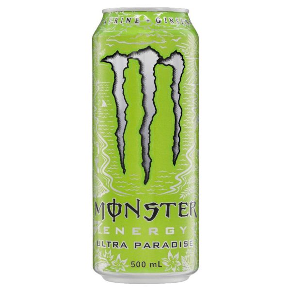 MONSTER – ULTRA PARADISE – GREEN – 500MLS – 24PK