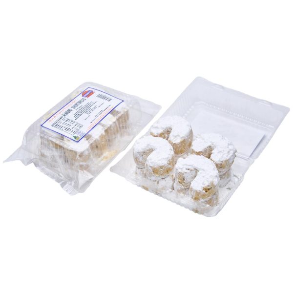 GREEK SWEETS – ALMOND SHORTBREAD – 4 X 8PK