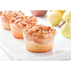 GF&DF – PEAR & WALNUT – CAKE – 8PK – 120G