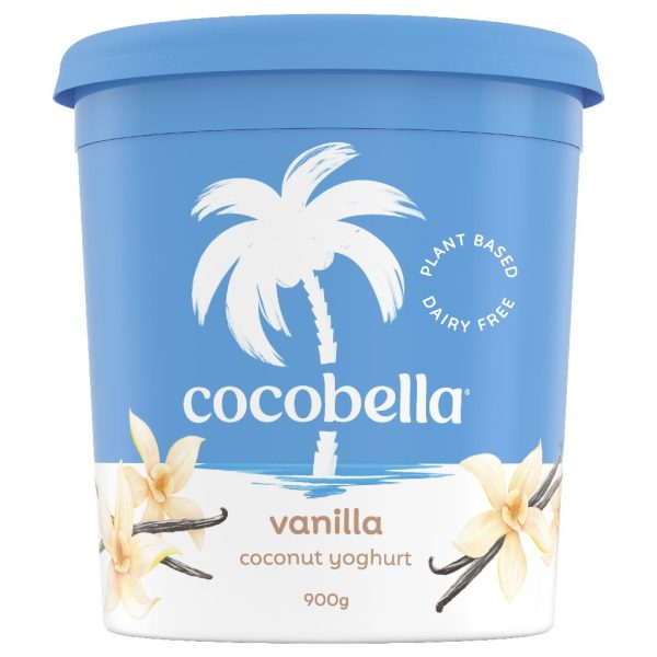 COCOBELLA – VANILLA – COCONUT YOGHURT – 3 X 900GMS – TUBS