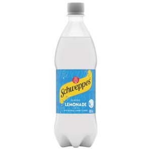 SCHWEPPES – 600MLS – LEMONADE – 24PK