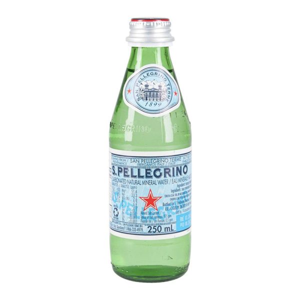 S.PELLEGRINO – 250MLS – SPARKLING – 24PK