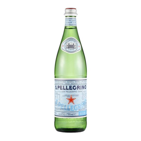 S.PELLEGRINO – 750MLS – SPARKLING – 12PK