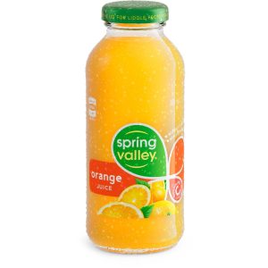 SPRING VALLEY – 300MLS – ORANGE JUICE – 24PK