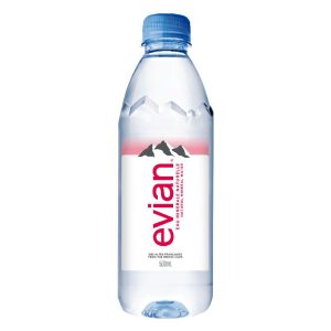 EVIAN WATER – 500MLS – 24PK