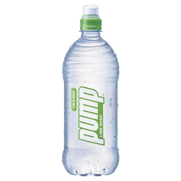 PUMP – LIME – SPORTS WATER – 750MLS – 20PK