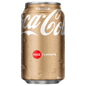 VANILLA COKE – CANS – 24PK – 375MLS