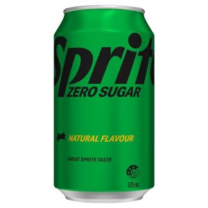 SPRITE – ZERO – CANS – 20PK – 375MLS