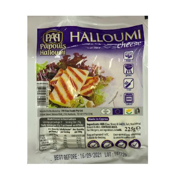 PAPOUIS – 1 X 225GMS APX. – HALLOUMI