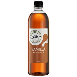 LOCAL FOOD CO – VANILLA – SYRUPS – 750MLS