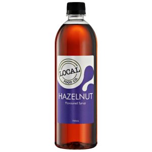 LOCAL FOOD CO – HAZELNUT – SYRUPS – 750MLS