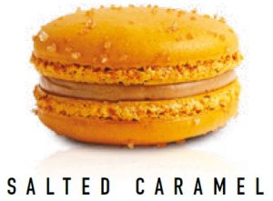 MACARONS – SALTED CARAMEL – 18GM/45-55MM – 20PK