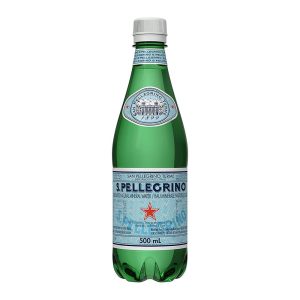 S.PELLEGRINO – PLASTIC – 500MLS – SPARKLING – 24PK