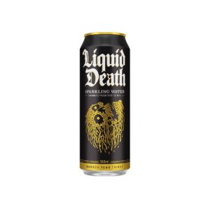 LIQUID DEATH – SPARKLING WATER – 12PK – 500MLS CAN