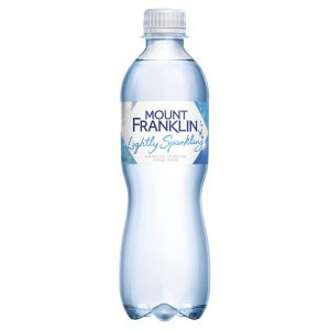 MOUNT FRANKLIN – PET – LIGHTLY SPARKLING SPRING – 450MLS – 24PK