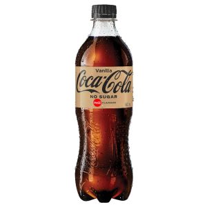 ZERO SUGAR – VANILLA – COKE – 600MLS – 24PK